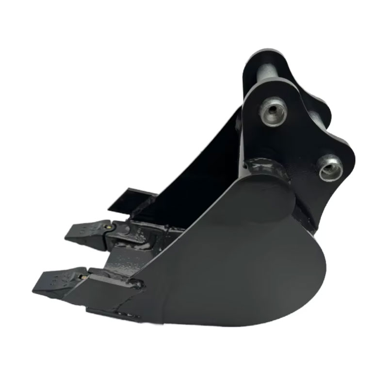 Mini excavator grading machine blade